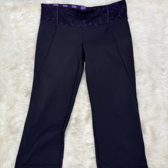 Lululemon Gather & Crow Crop Beautiful Baroque Deep - Picture 14 of 15